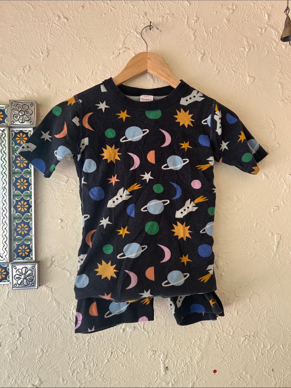 Hanna Andersson Space Pajama Set 🚀 size 12